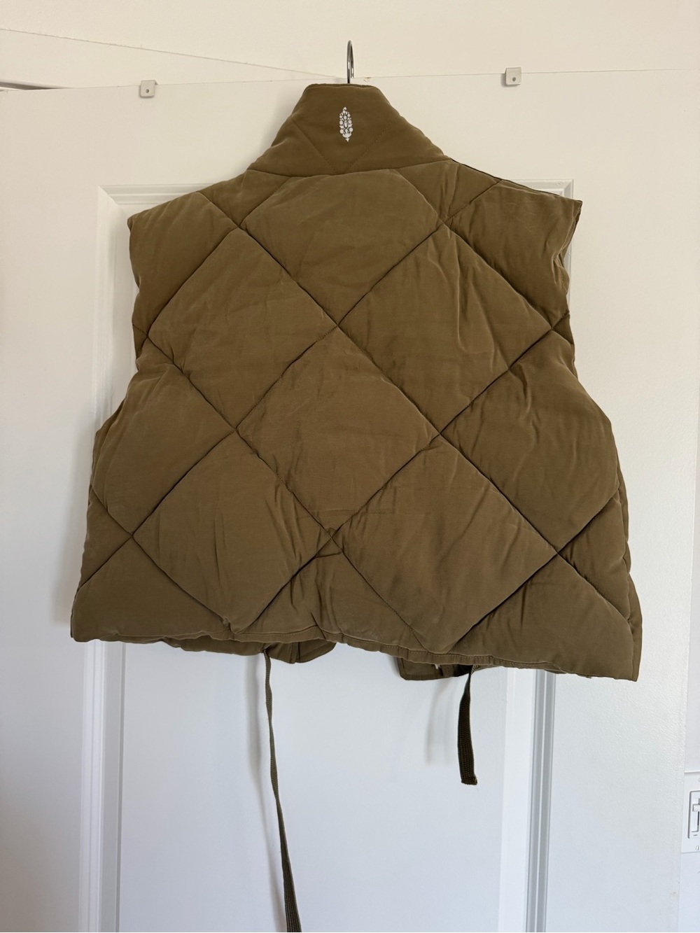 FP Movement by Free People Olive Quilted Puffer Vest - Picture 6 of 7